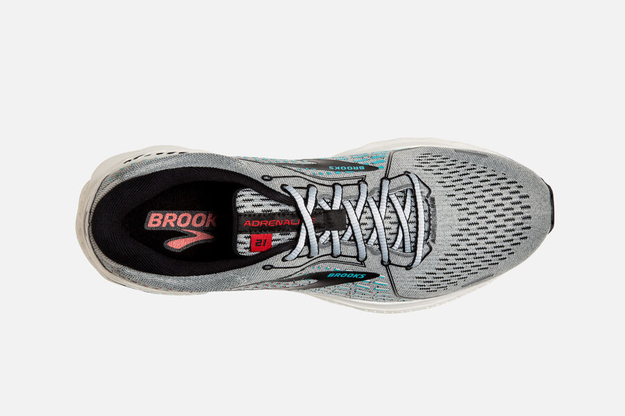 Brooks Adrenaline Gts 21 Road Loopschoenen Heren - Grijs - 153860DQT